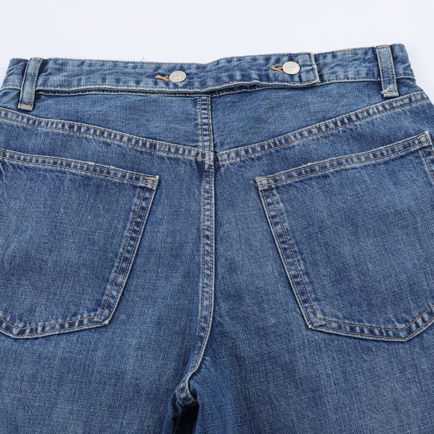Damen Tapered Jeans mit elastischem Bündchen und bequemer Passform