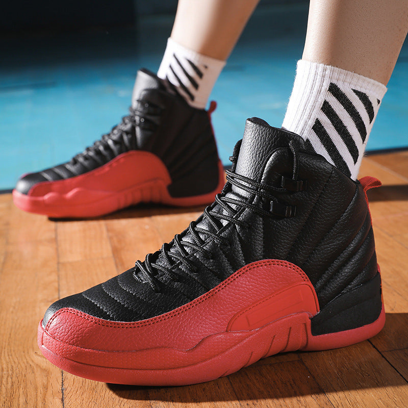 Herren Basketball-High-Top mit gepolstertem Knöchelkragen und robustem Gummiprofil Shopy Nory