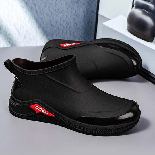 Herren wasserdichte gefütterte Kurzstiefelette mit rutschfester Profilsohle Shop Nory