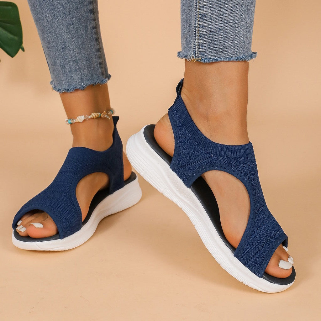 Damen Atmungsaktive Sandalen mit elastischem Tragekomfort