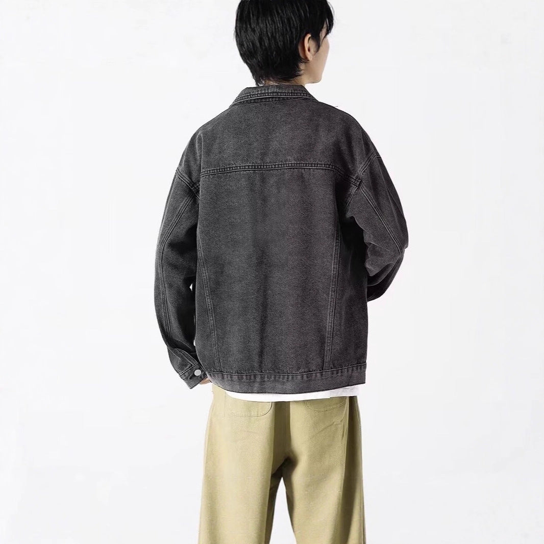 Herren Lässige Jeansjacke Shop Nory