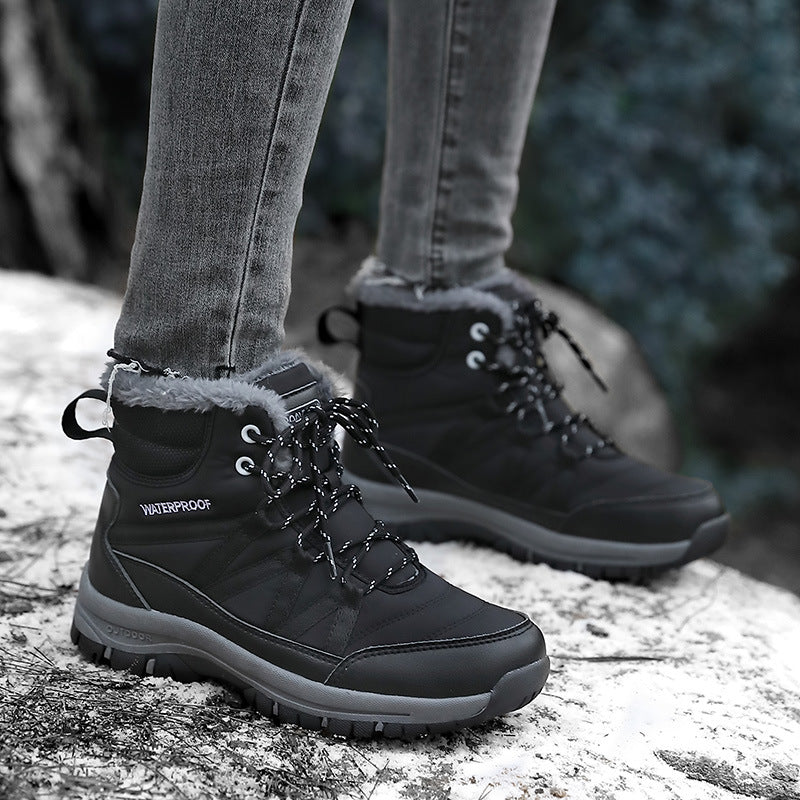 Damen Wasserfeste Winterstiefel mit isolierendem Futter und rutschfester Sohle Shopnory