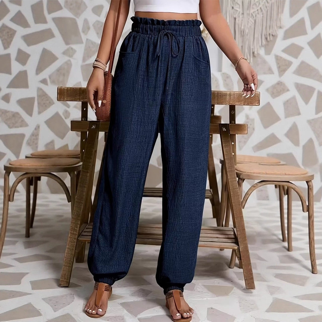 Damen weite Paperbag-Hose Shop Nory