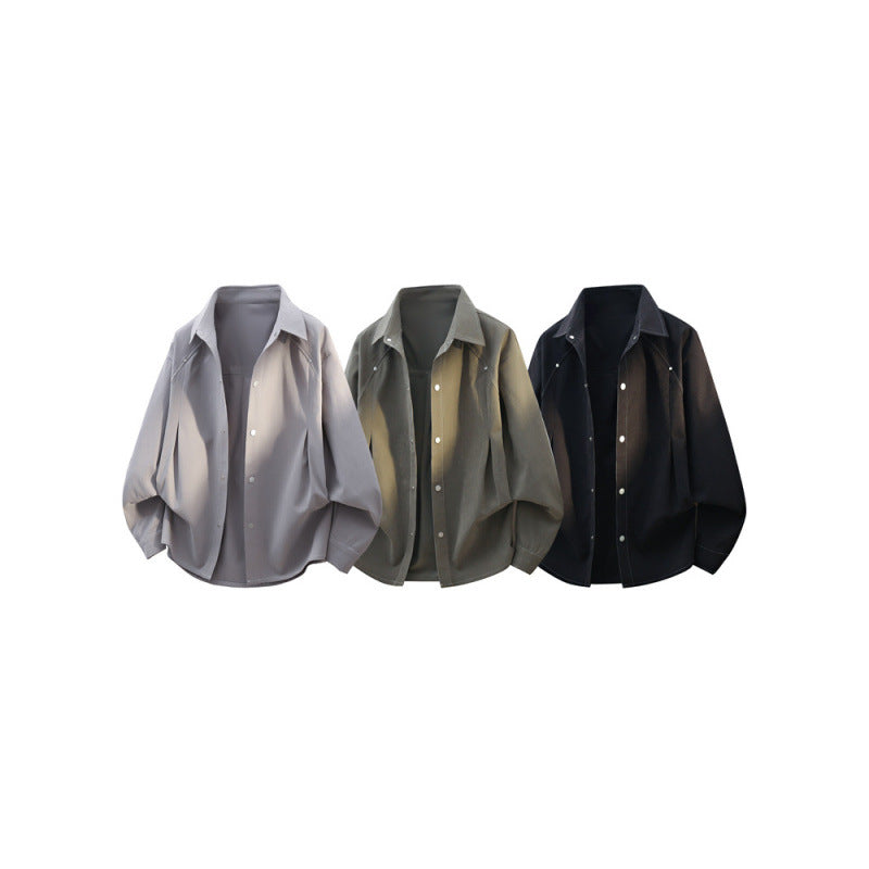 Herren Lässige Overshirtjacke Shop Nory