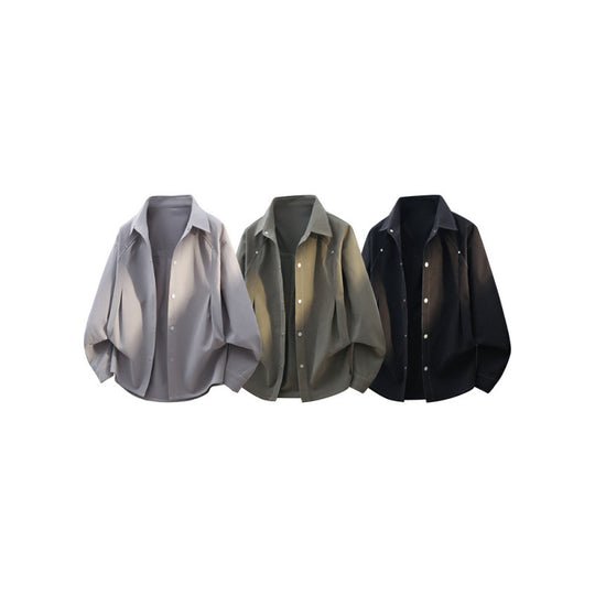Herren Lässige Overshirtjacke Shop Nory