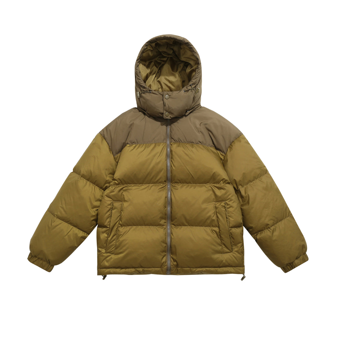 Herren Kurzboxy Steppjacke mit hoher Kapuze, Zugkordel und elastischen Ärmelbündchen Shop Nory