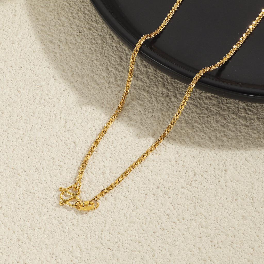 Damen filigrane Gliederkette mit elegantem Verschluss Shop Nory