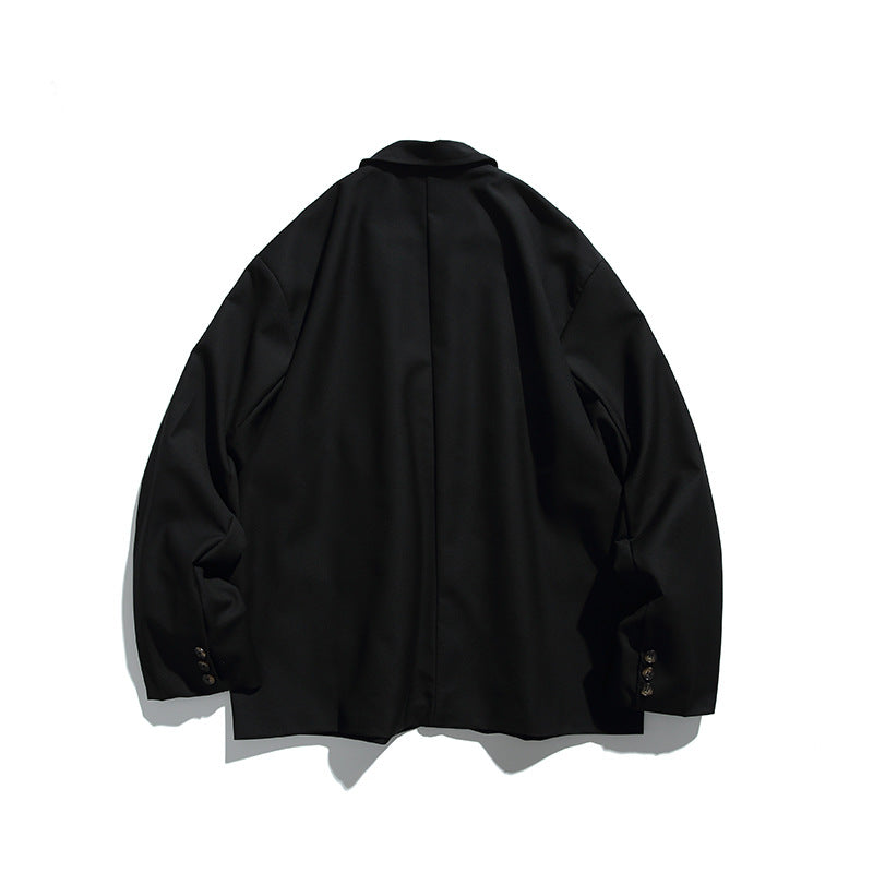 Herren Oversize-Sakko im Boxy-Cut mit aufgesetzten Pattentaschen und leichter Fütterung Shop Nory