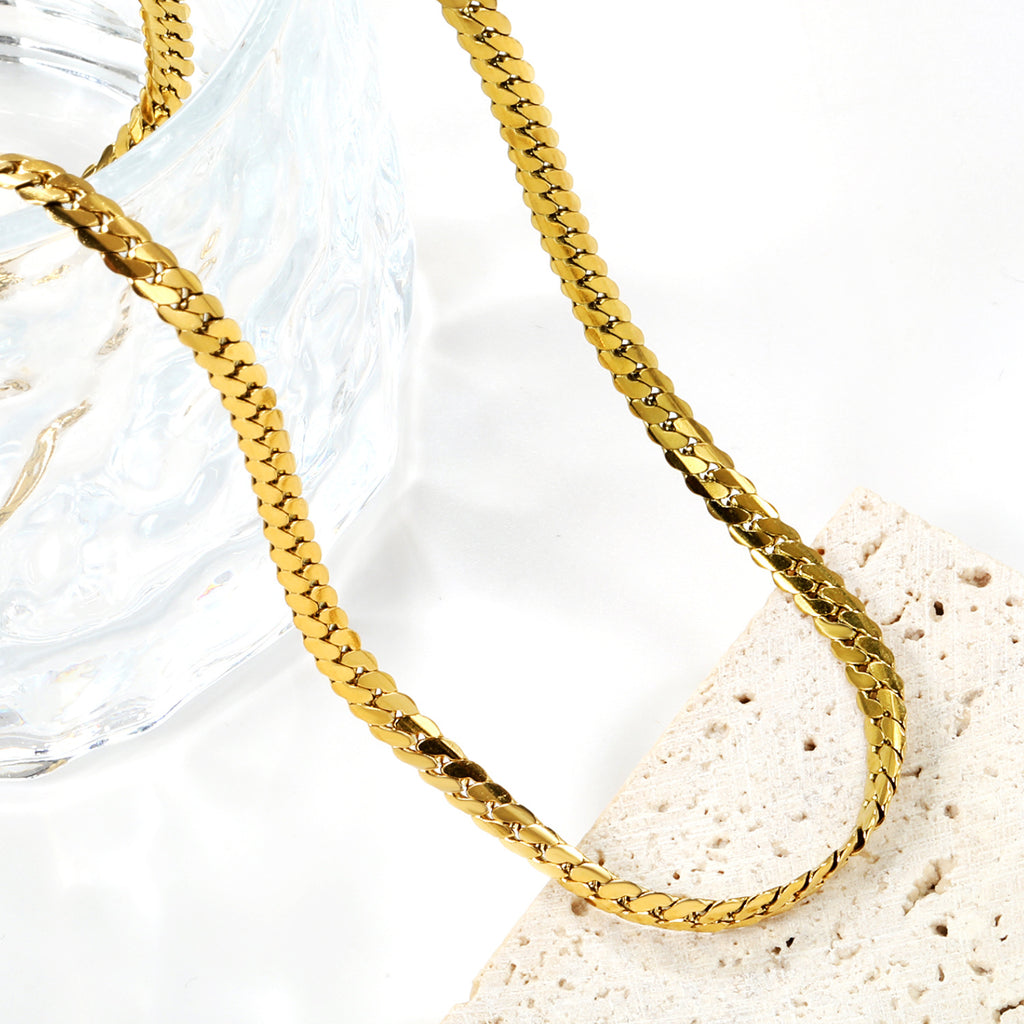 Damen Kette mit kunstvollem Flechtmuster und verstellbarem Verschluss Shop Nory