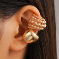 Damen Ohrclips mit glamourösem Strukturdesign Shop Nory