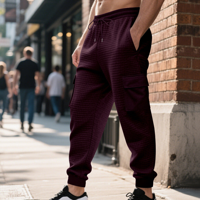 Cargo Jogginghose Herren sportlich mit elastischem Bund