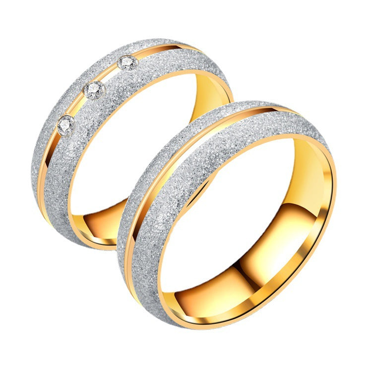 Herren Ring mit modernem, schimmerndem Oberflächenfinish Shop Nory