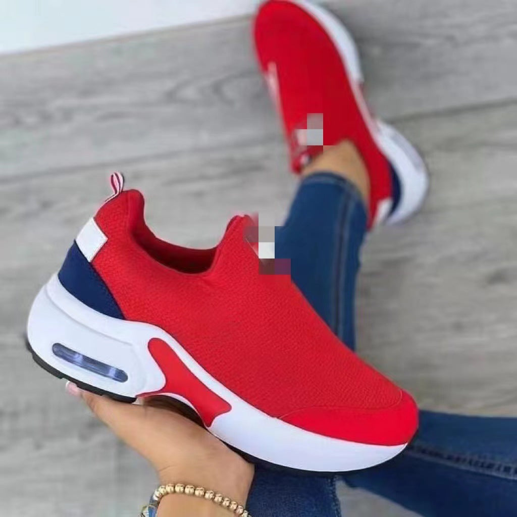 Damen Sock-Sneaker mit luftgepolsterter Sohleneinheit und gestricktem Komfortschaft Shop Nory