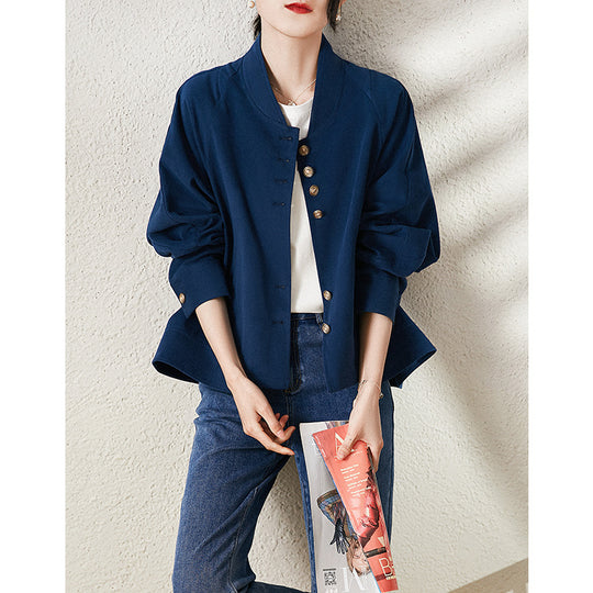 Damen Modische und elegante Jacke mit schmalem Schnitt Shop Nory