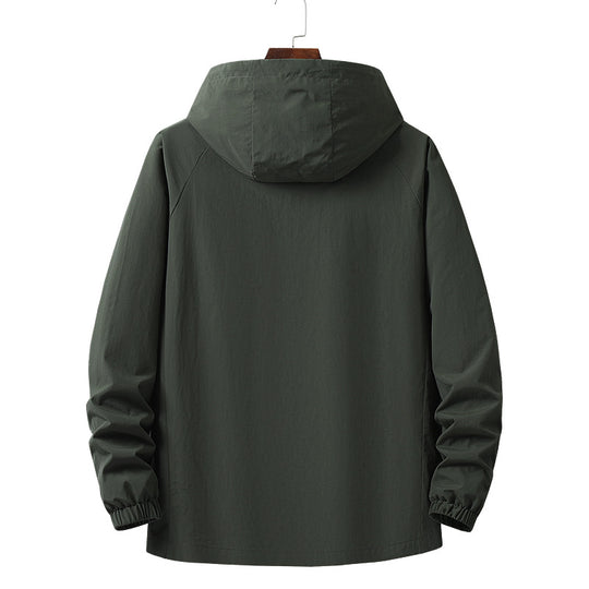 Herren Leichte Outdoor-Jacke mit verstellbarer Kapuze Shop Nory