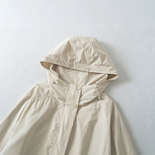 Damen Kurzjacke mit Kapuze, Tunnelzug, Kängurutaschen und elastischem Bund Shop Nory