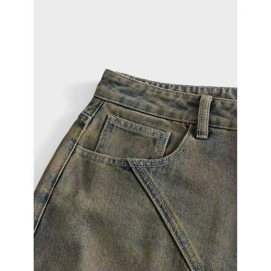 Damen Weite Jeans Shop Nory