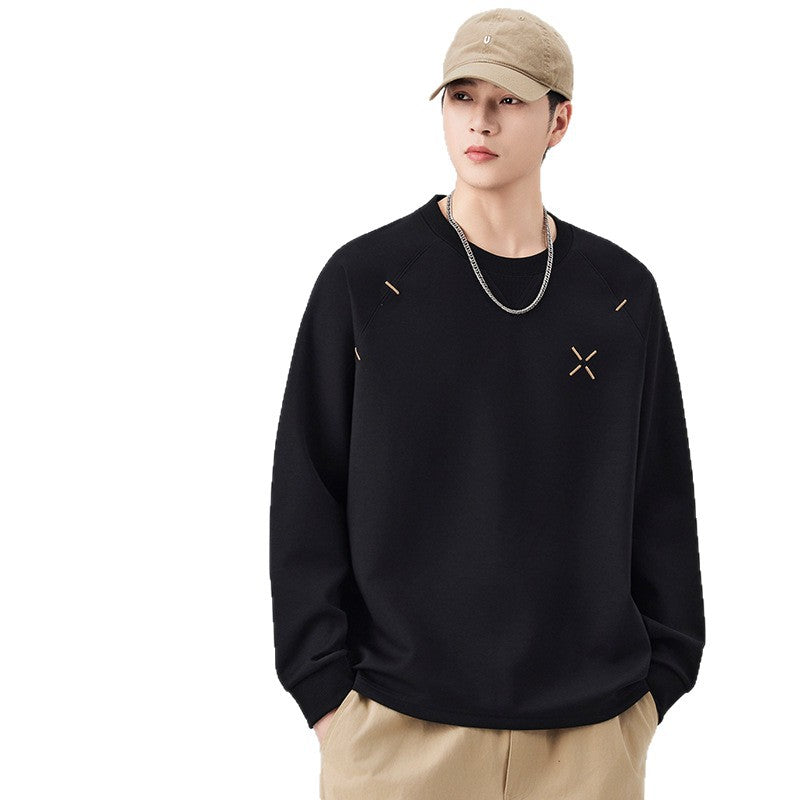Herren Sportlicher Crewneck-Sweatshirt Shop Nory