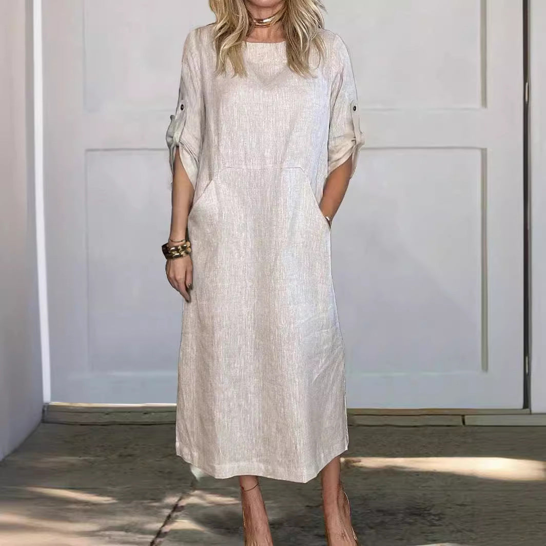 Damen Leichte Sommerkleid