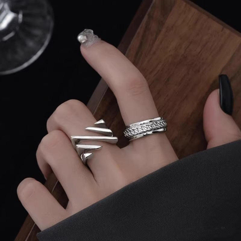 Damen Trendiger Ring mit geschwungenem Design Shop Nory