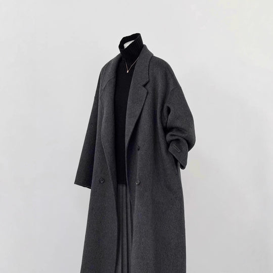 Damen Oversized Wollmantel Shop Nory
