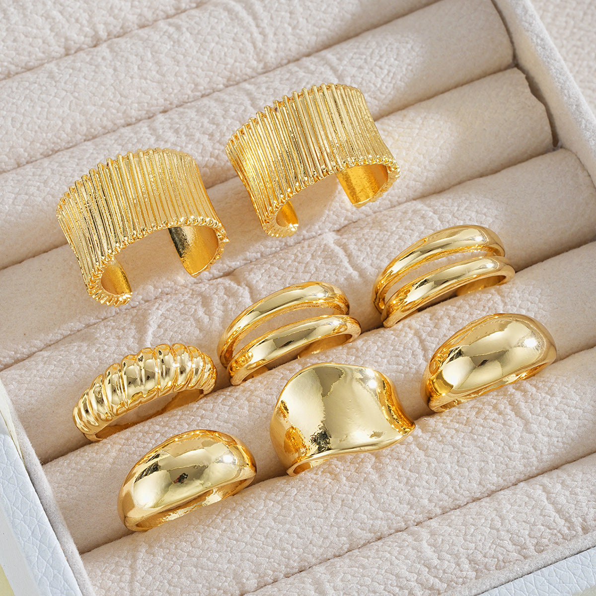 Damen Ring-Set mit elegantem und modernem Design Shop Nory