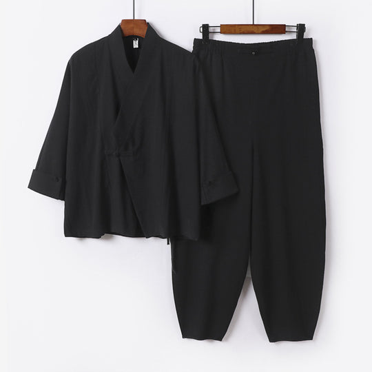 Herren Zen-inspiriertes Kimono-Loungewear-Set Shop Nory