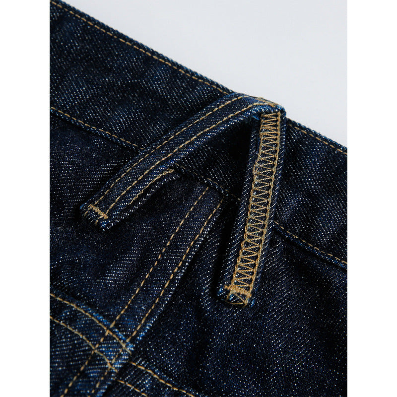 Damen High‑Waist Straight‑Leg Raw‑Denimjeans mit Relaxed‑Fit und Five‑Pocket‑Design Shop Nory