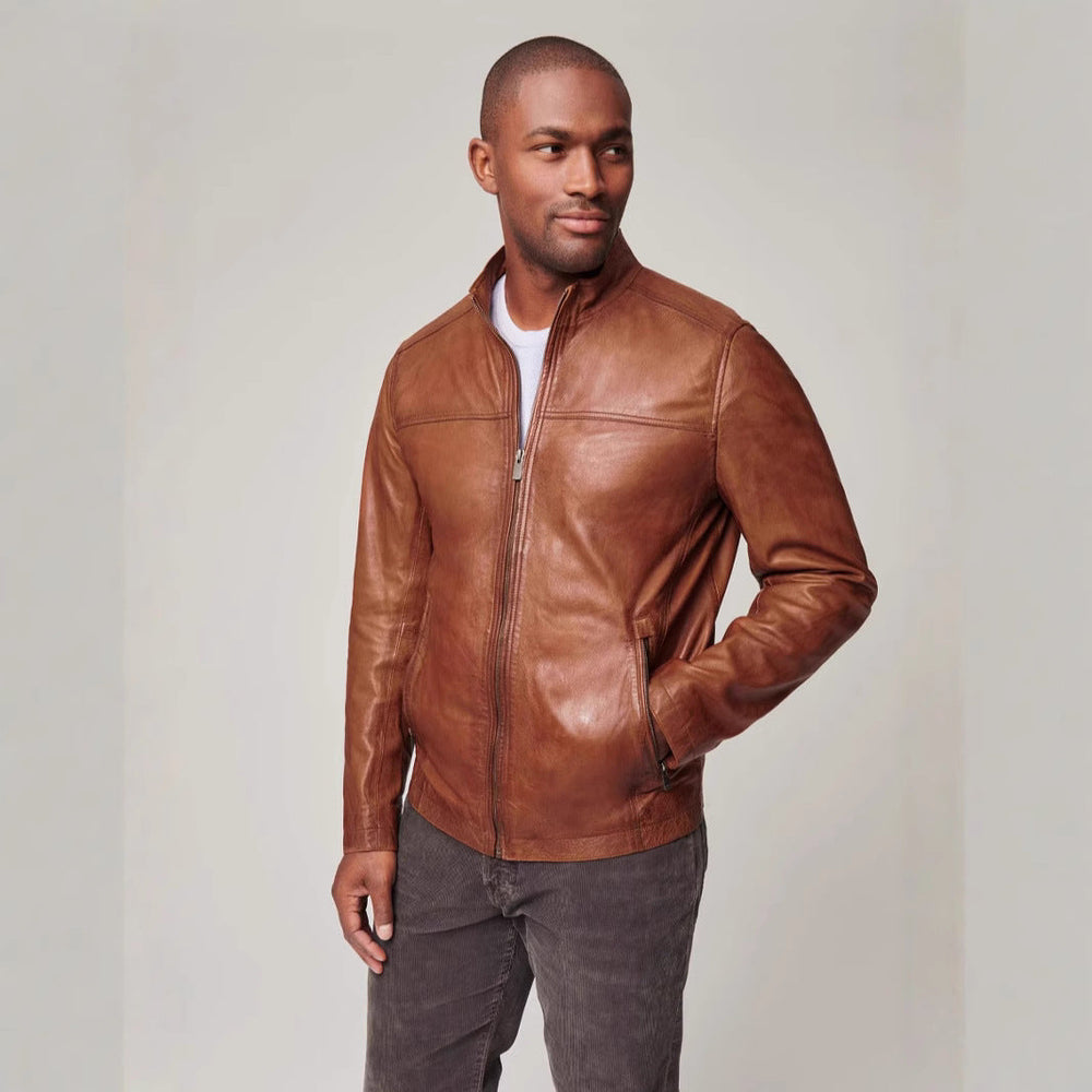 Herren hochwertige jacke im minimalistischen Design Shopnory