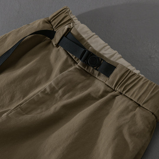 Herren Lässige Tapered‑Cargohose mit elastischem Bund und integriertem Webbing‑Gürtel Shop Nory
