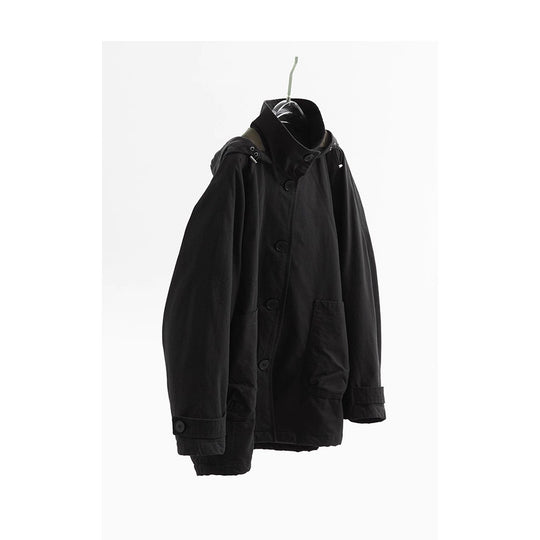 Damen Modische Übergangsjacke mit abnehmbarer Kapuze Shop Nory