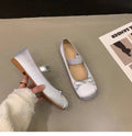 Damen Ballerinas mit anpassbarem Riemchen und eleganter Schleifenapplikation