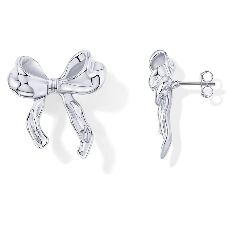 Damen Ohrstecker im eleganten Schleifen-Design Shop Nory