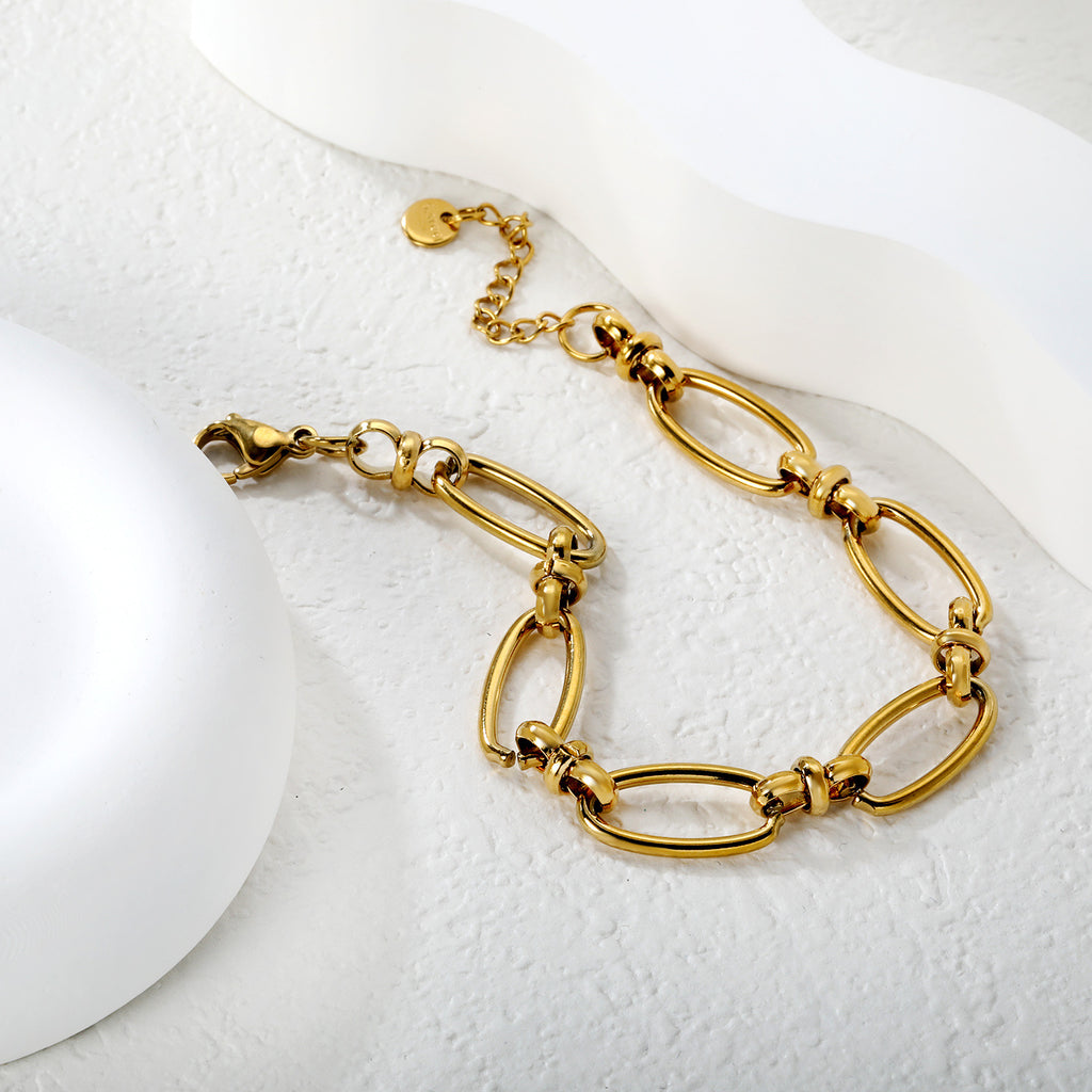 Damen Armband mit hochwertigem Edelstahl und verstellbarem Design Shop Nory