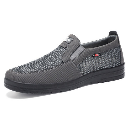 Herren nan atmungsaktiver Slip-On Freizeitschuh mit gestricktem Obermaterial, elastischem Einstieg und stoßdämpfender EVA-Sohle Shop Nory