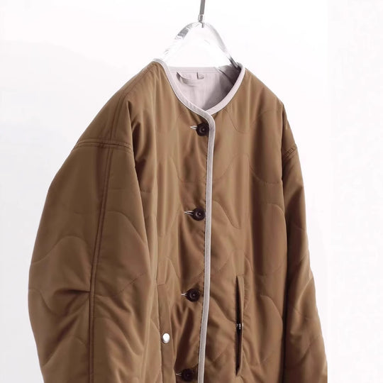 Damen Stylische Steppjacke mit Rundhalsausschnitt Shop Nory