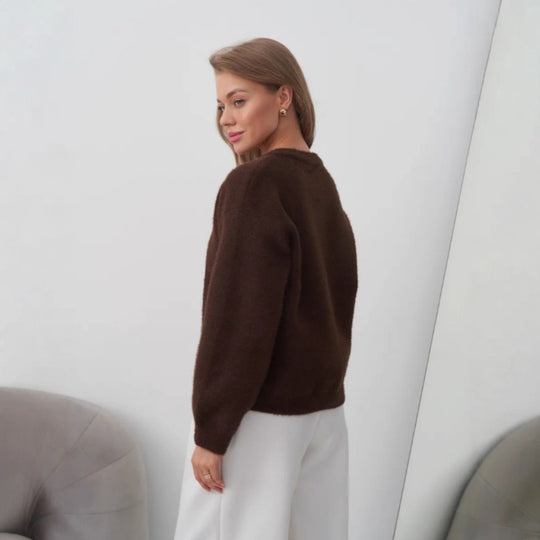 Damen Modische Strickjacke Shop Nory