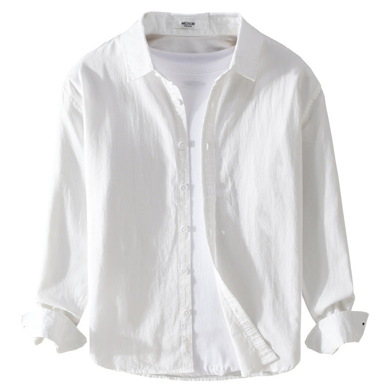 Herren Leichtes Layering-Hemd mit innenliegendem Jersey-Einsatz und entspanntem Schnitt Shop Nory
