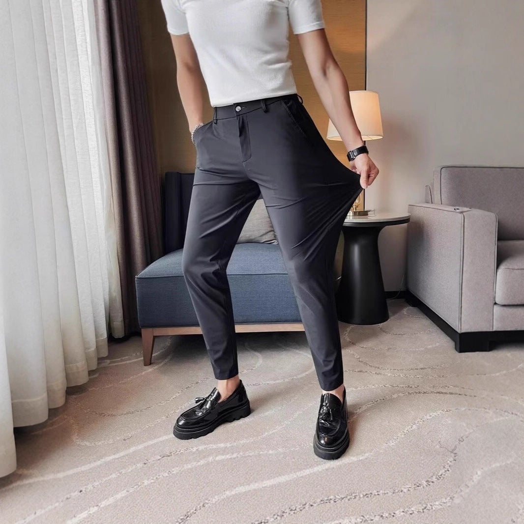 Herren Elegante Slim-Fit Hose Shop Nory