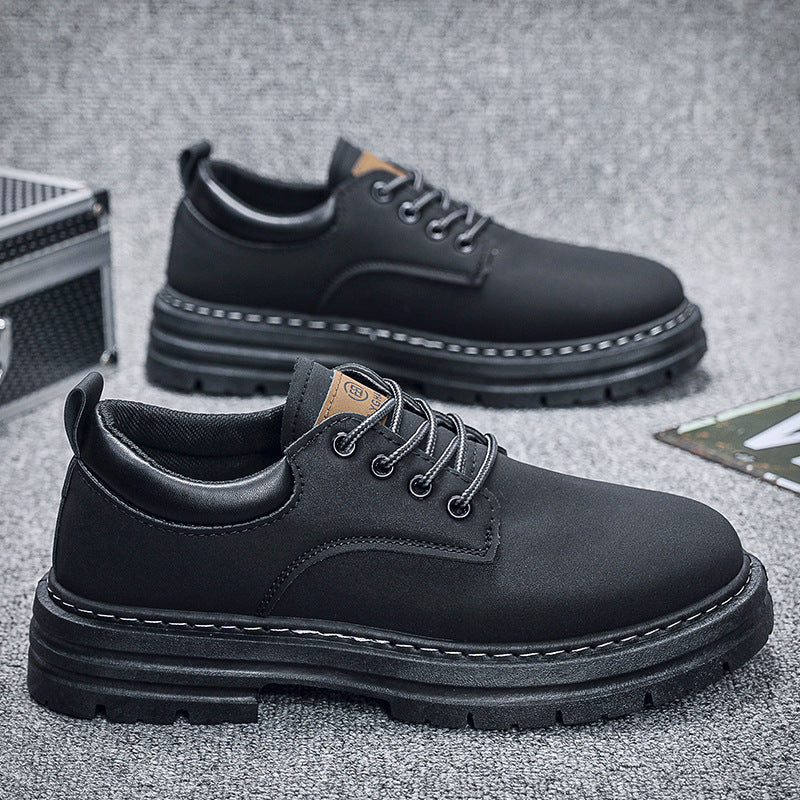 Herren Komfortable Schnürschuhe mit dämpfender Laufsohle Shopnory