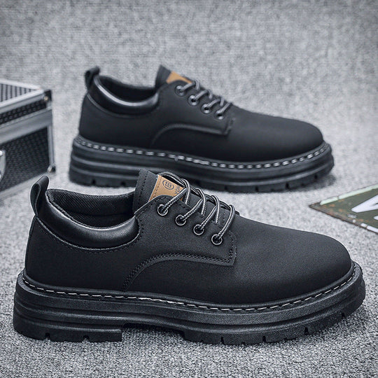 Herren Komfortable Schnürschuhe mit dämpfender Laufsohle Shopnory