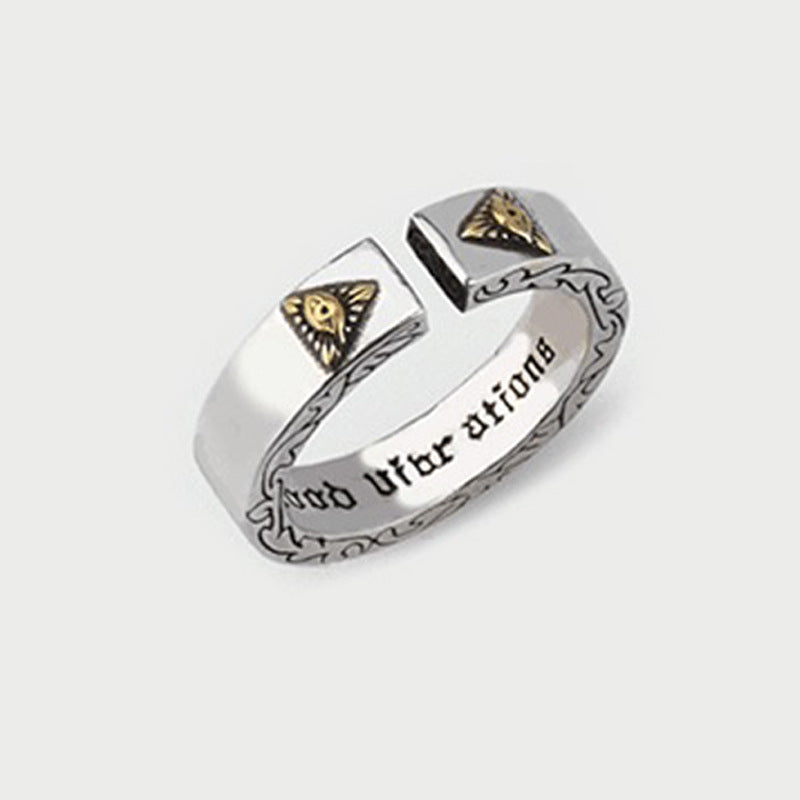 Damen Offener Ring mit kunstvollem Sonnenmotiv und edlen Akzenten Shop Nory