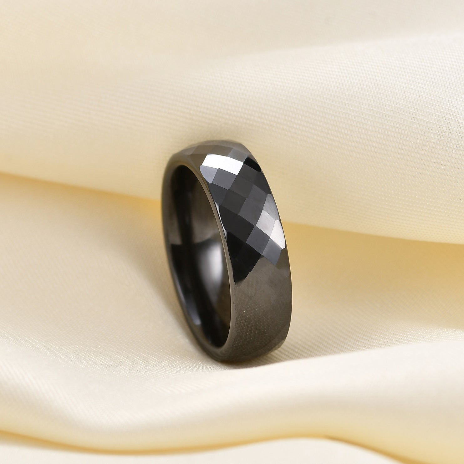 Damen Keramikring mit eleganter Hochglanz-Oberfläche Shop Nory