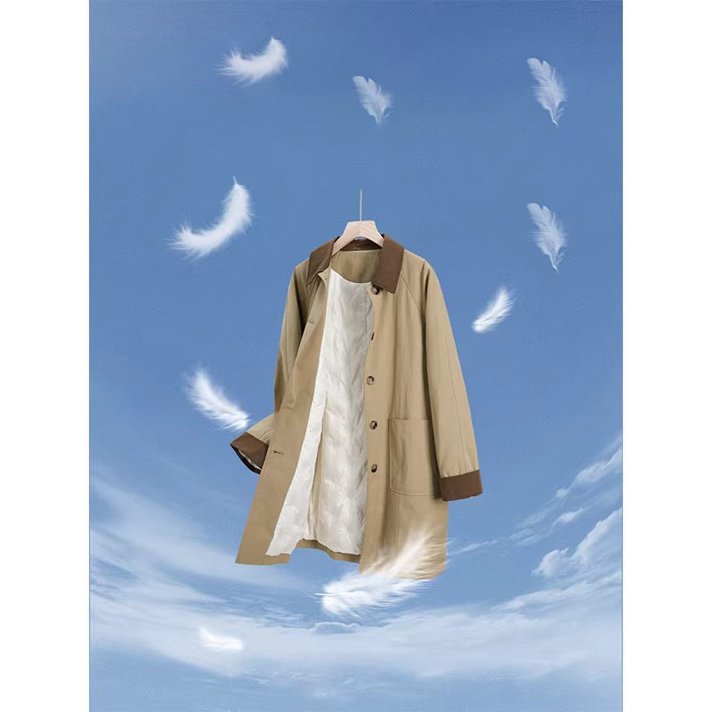 Damen Modischer Oversized Mantel Shop Nory