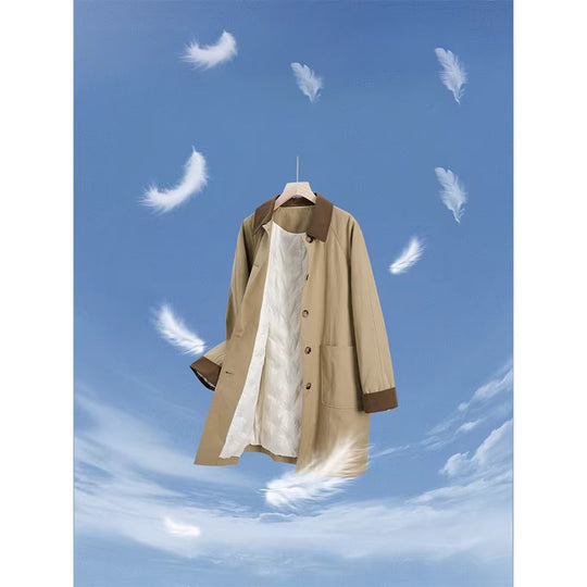 Damen Modischer Oversized Mantel Shop Nory