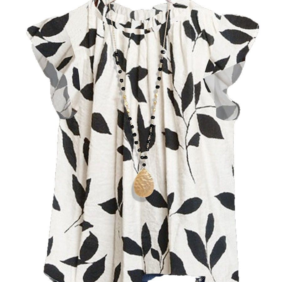 Damen Bluse mit floralem Design