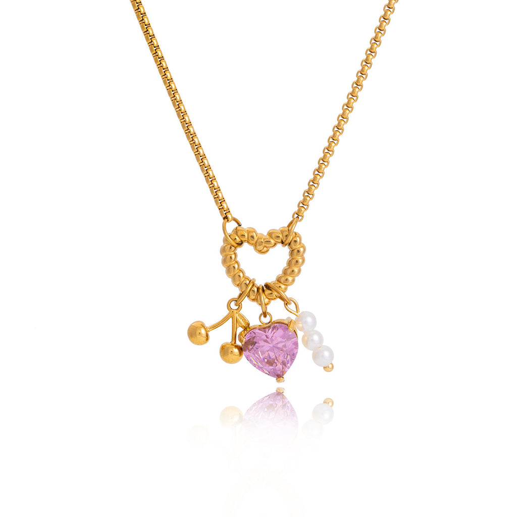 Damen Kette mit elegantem Gliederdesign aus hypoallergenem Edelstahl Shop Nory