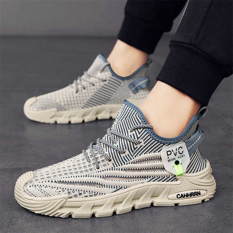 Herren leichte gestrickte Trail‑Sneaker mit sockenähnlichem Einstieg und stoßdämpfender Profilsohle Shop Nory