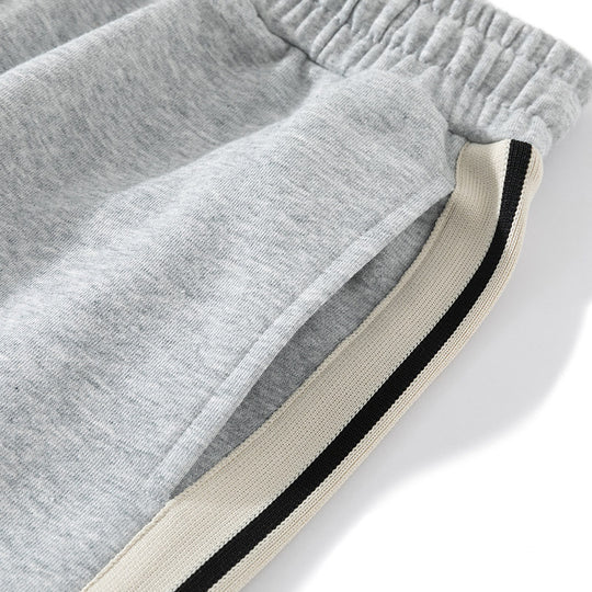 Herren Locker geschnittene Jogginghose mit elastischem Bund, Kordelzug und kontrastfarbenen Seitenstreifen Shop Nory