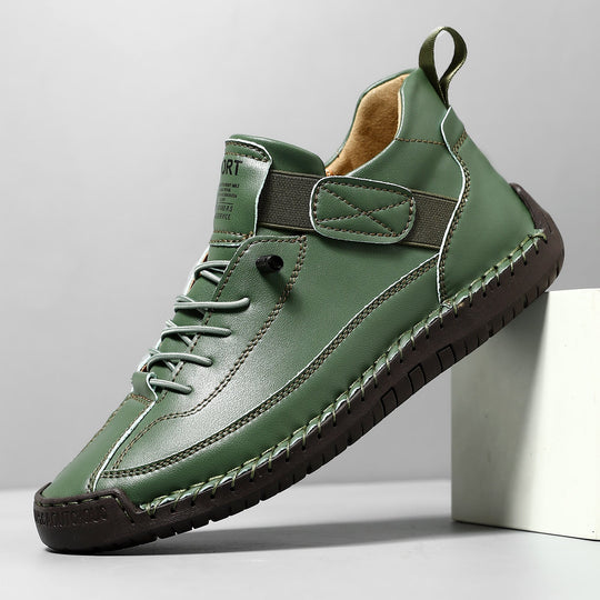 Damen Bequeme Freizeitschuhe mit elastischem Klettverschluss und atmungsaktiver Konstruktion Shopnory